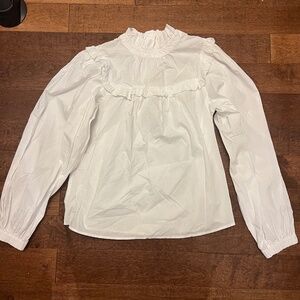 White Victorian blouse
